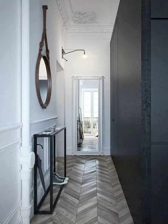 como decorar corredor com plantas