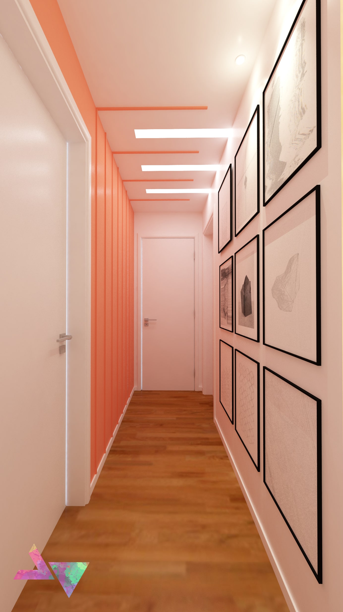 erros comuns ao decorar corredor