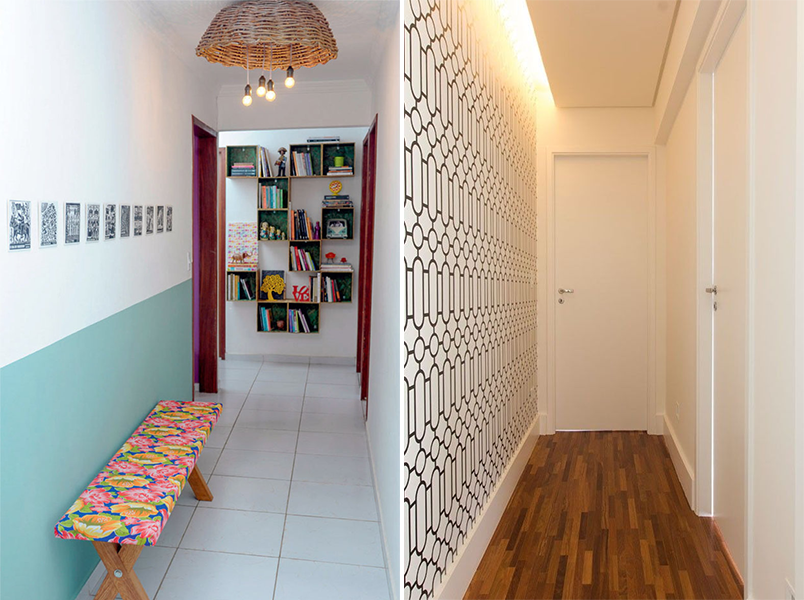 erros comuns ao decorar corredor