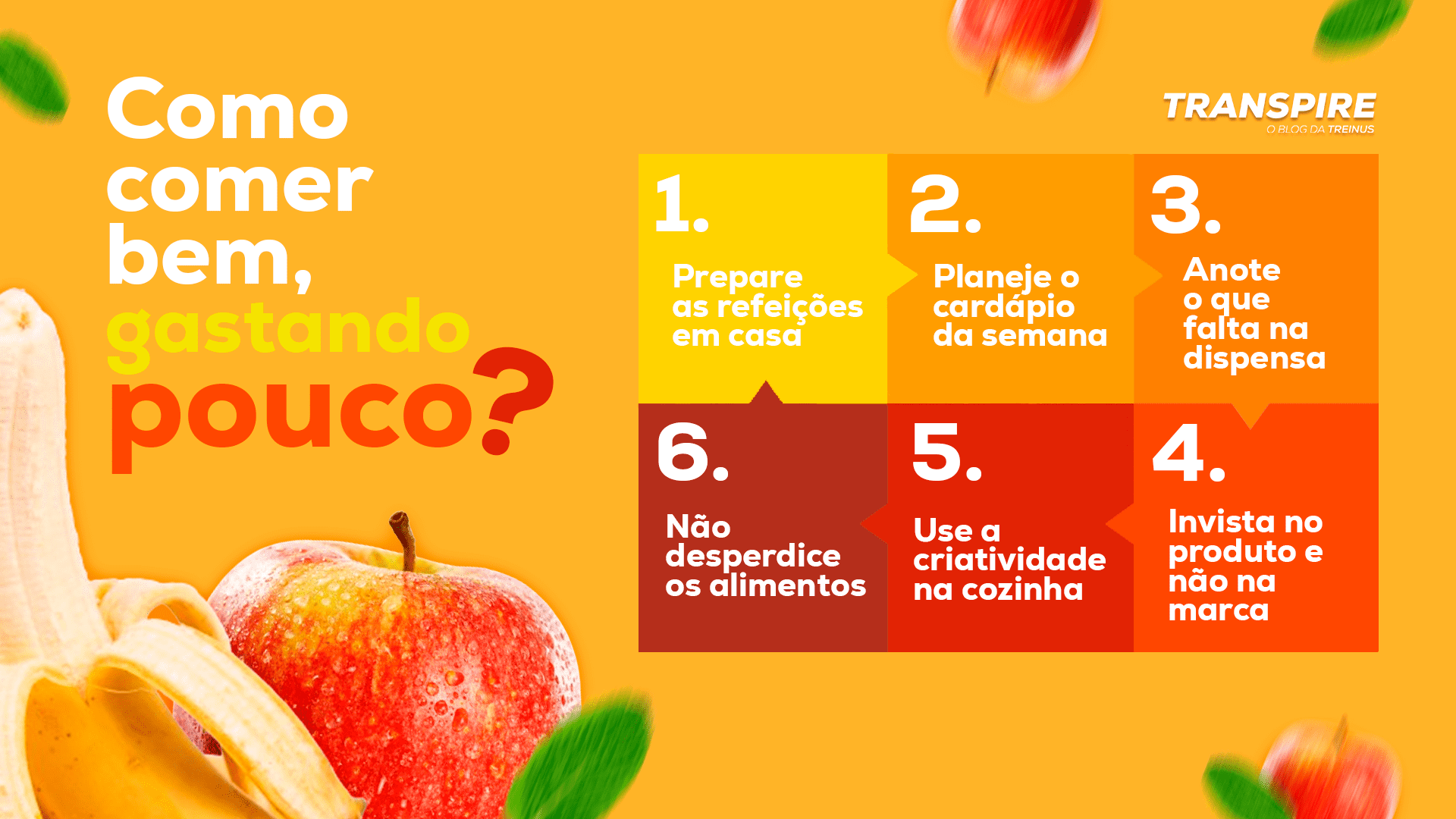 dicas para economizar com alimentação saudável
