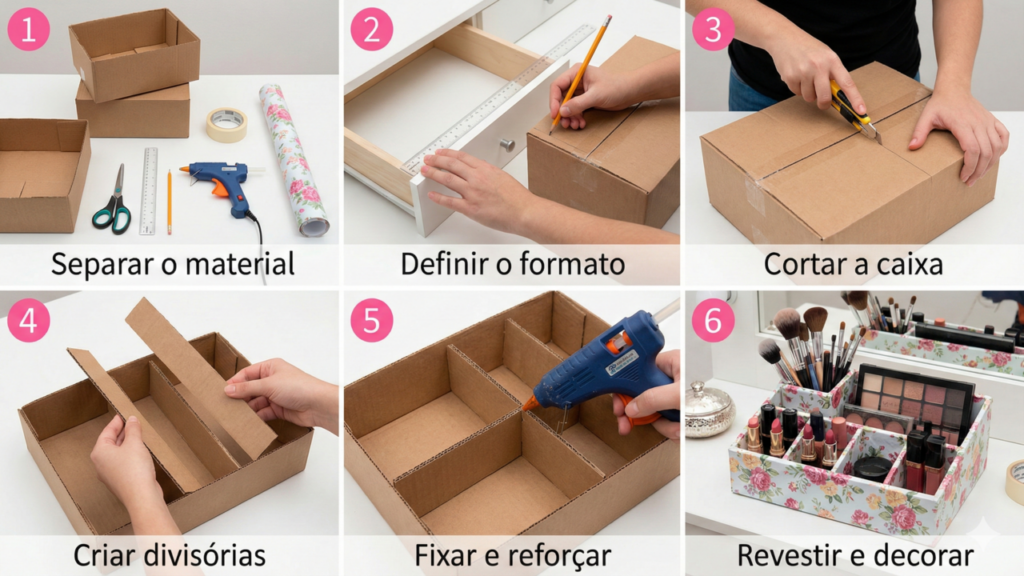 cola quente para papelão