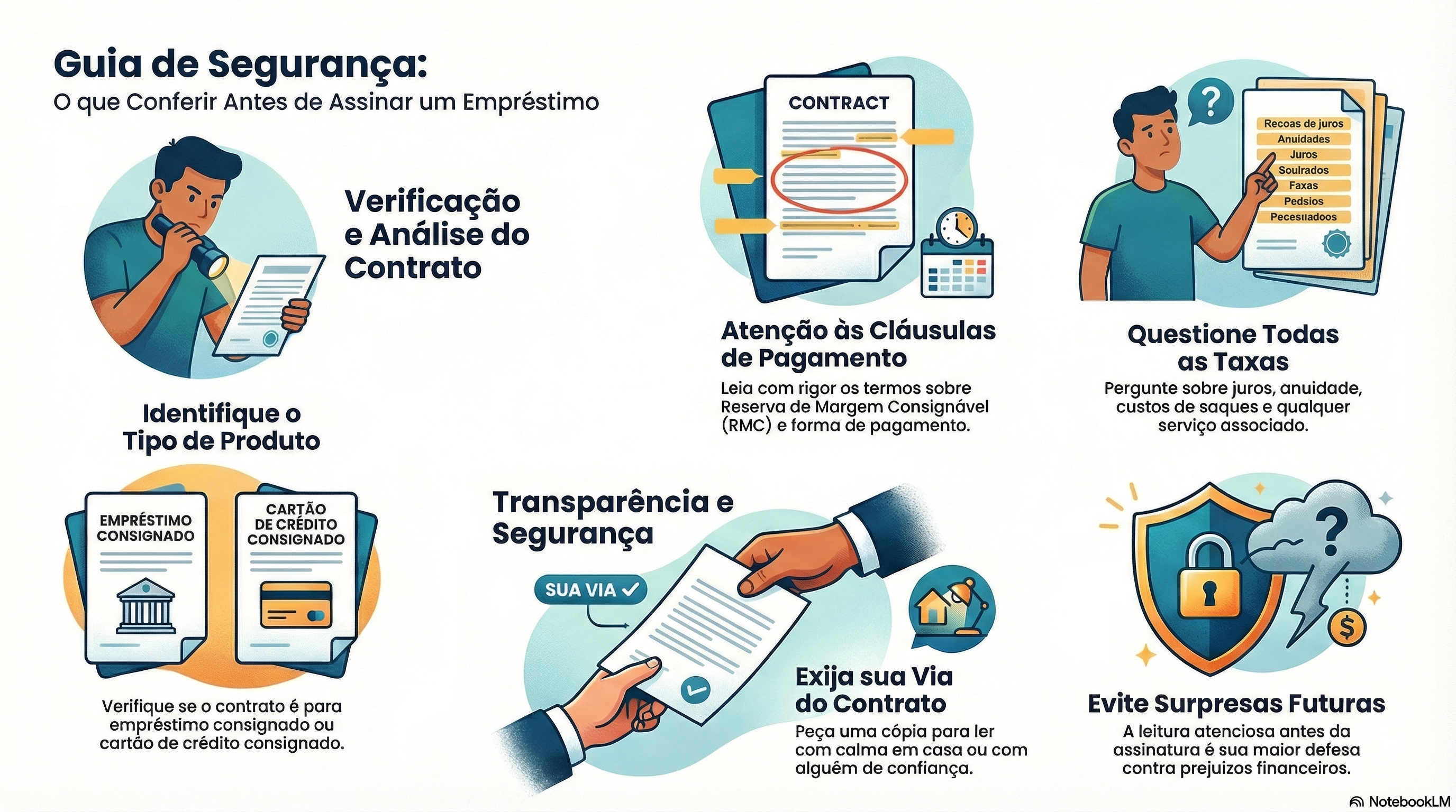 empréstimo consignado cuidados