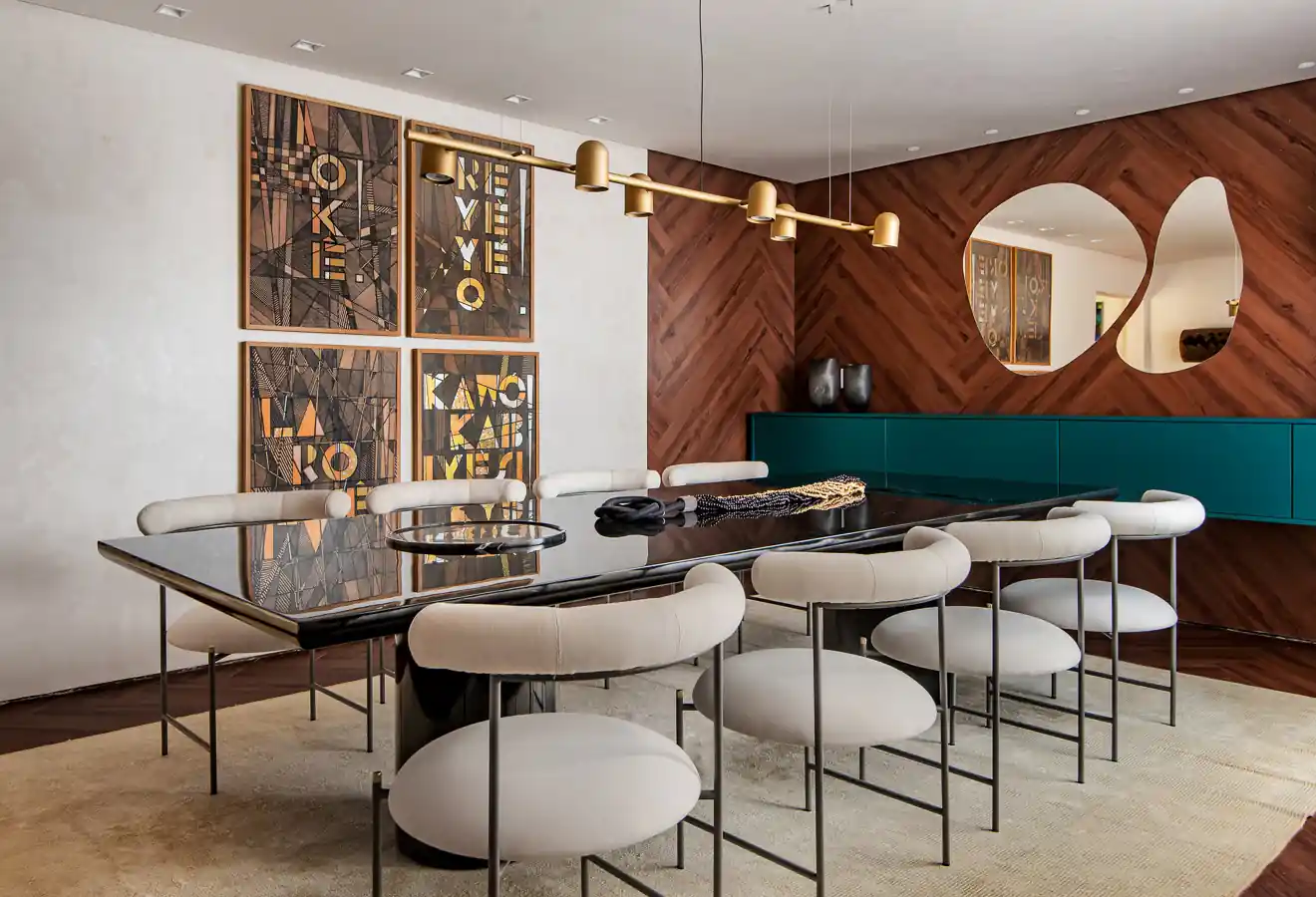 Guia Completo: Espelhos Redondos na Decoração de Salas Pequenas