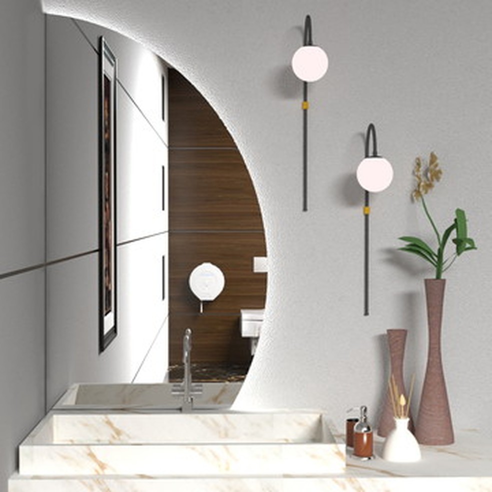 Espelhos Côncavos: O Segredo para Maquiagem e Cuidados Pessoais