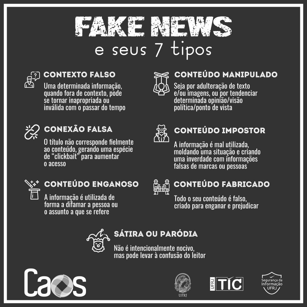 erros comuns ao compartilhar notícias