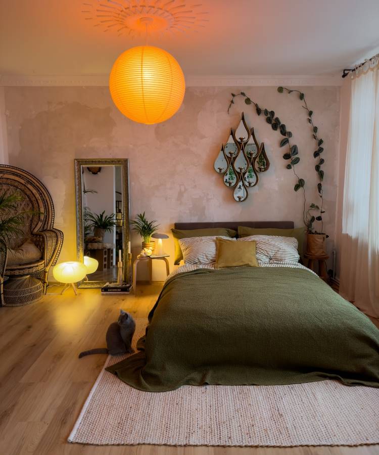 posicao ideal cama feng shui