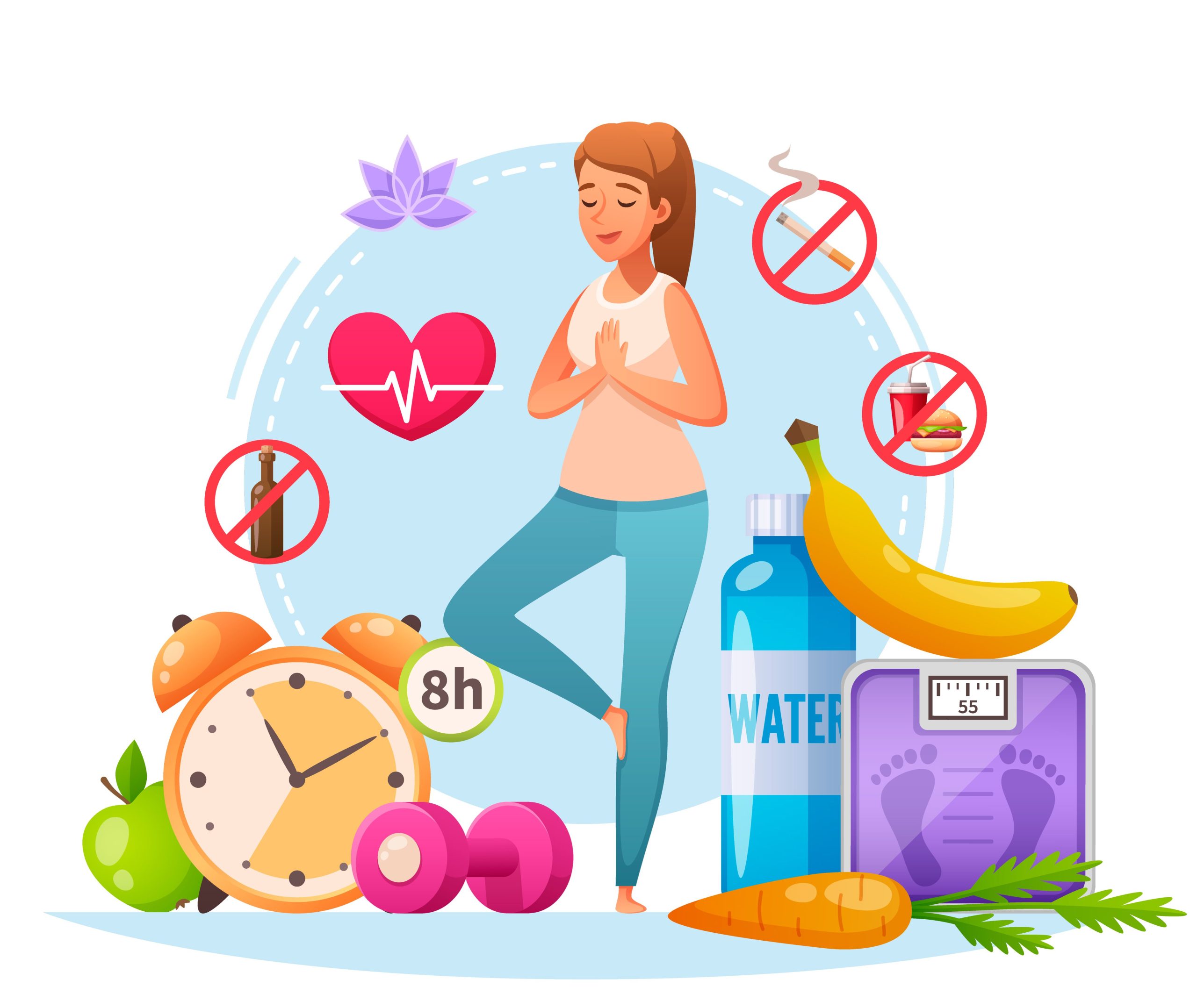 lista de hábitos saudáveis para iniciantes