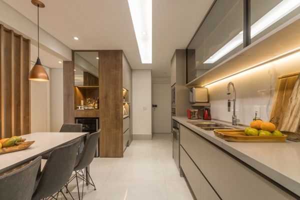 tipos de lâmpadas para iluminação de tarefa na cozinha