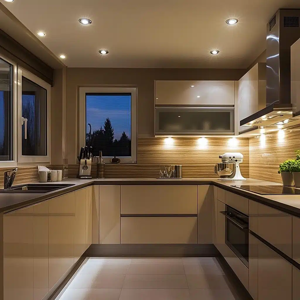 iluminação cozinha