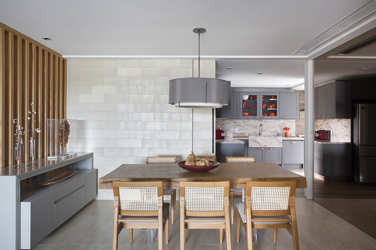 iluminação sala de jantar