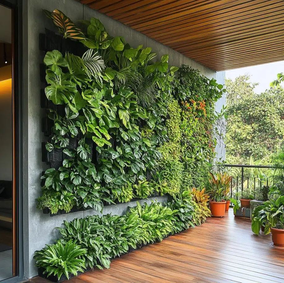 erros comuns ao montar jardim vertical em casa