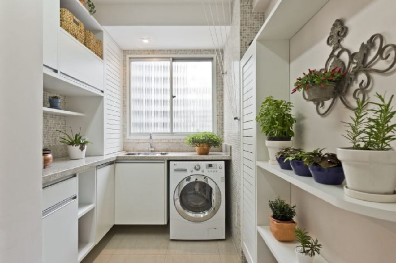 lavanderia organizada