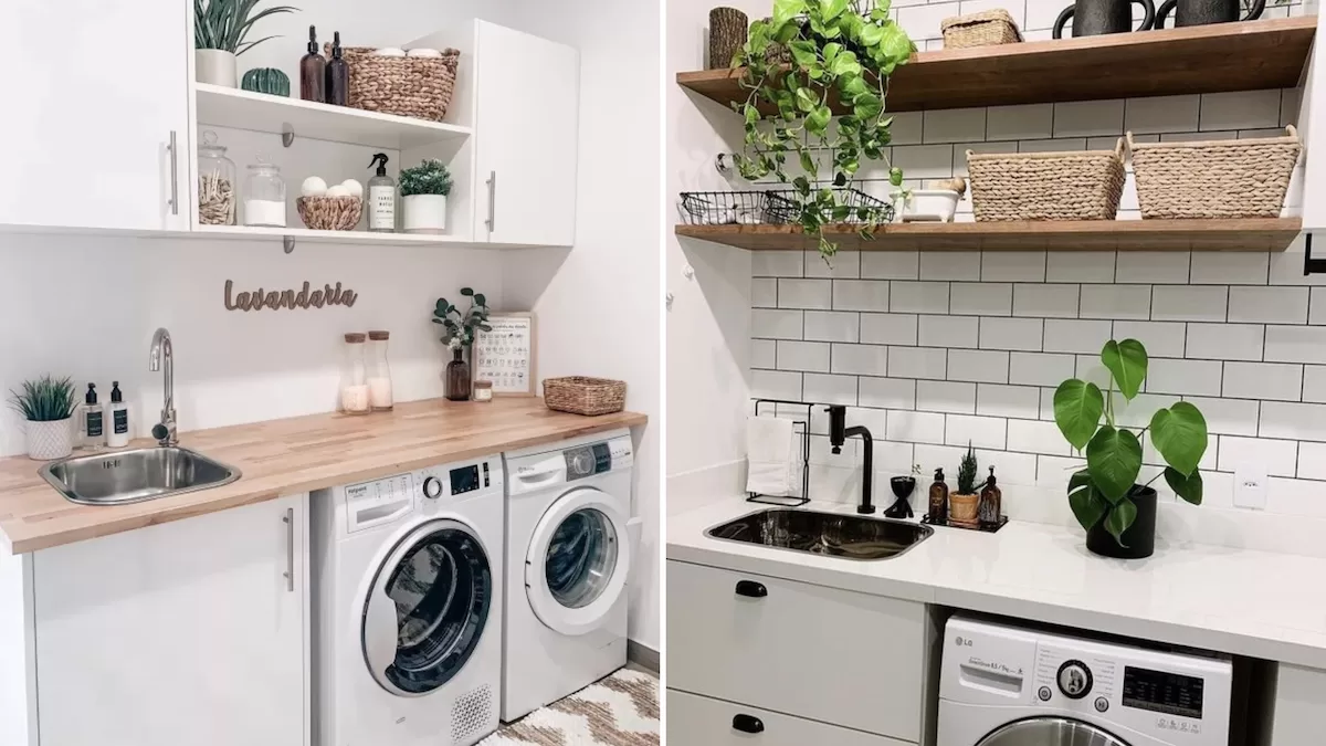 lavanderia organizada