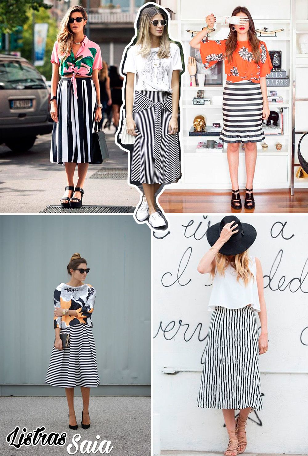 melhores looks com listras verão 2026