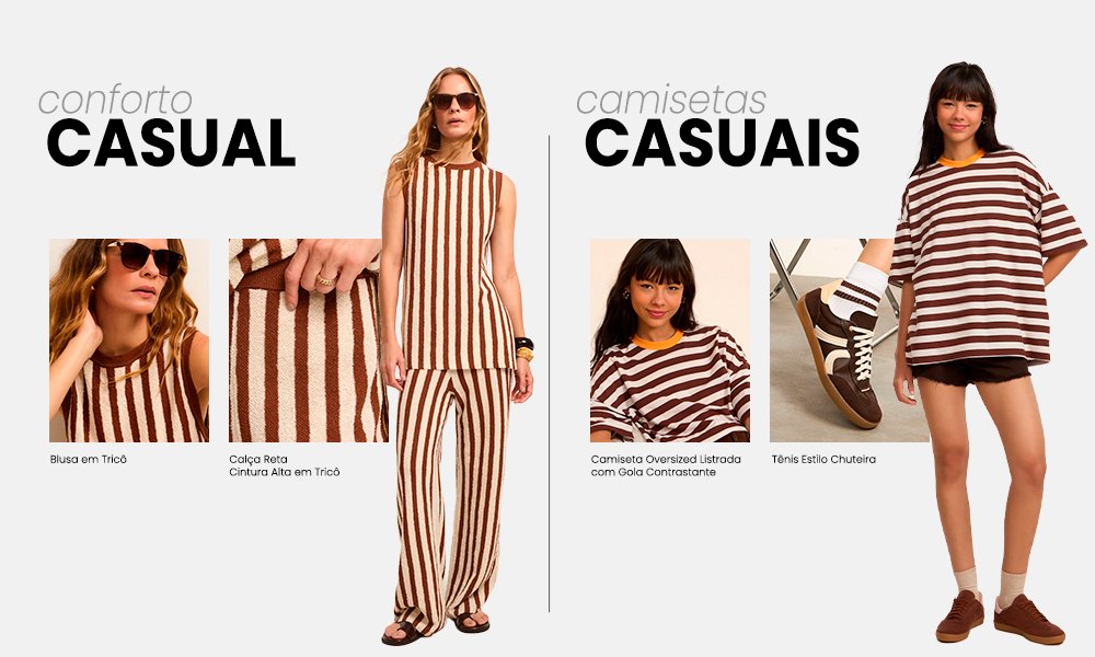 listras verticais ou horizontais qual escolher