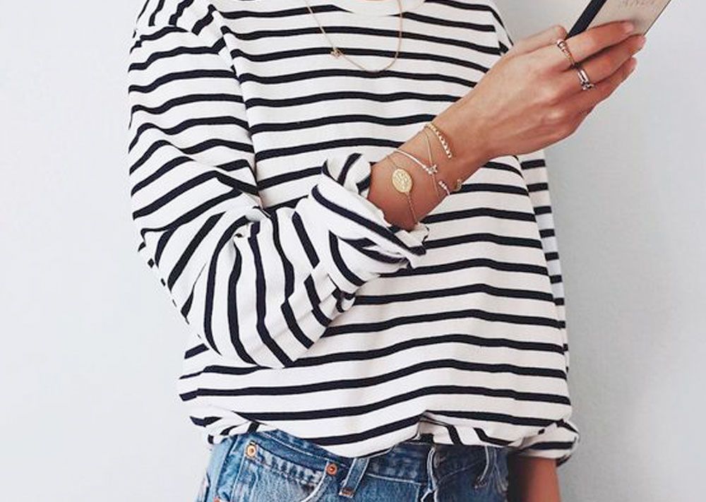 história das listras na moda