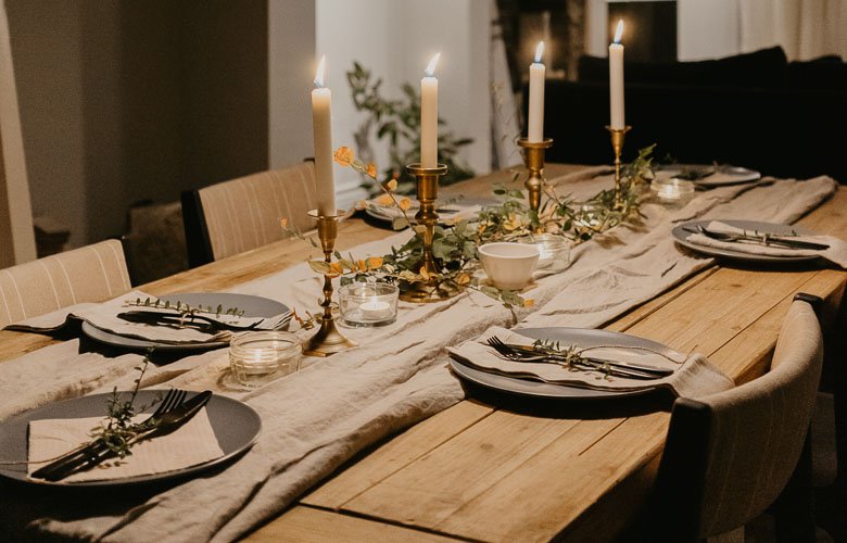 mesa de jantar pequena