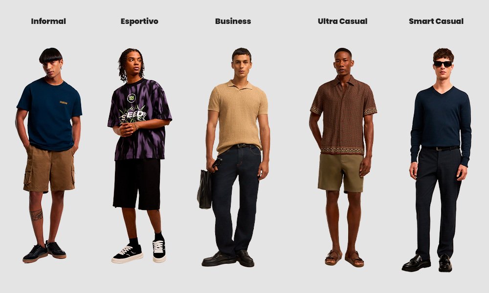 roupas casuais masculinas baratas e com estilo