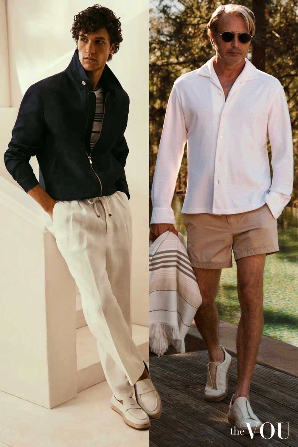 como usar camisa de linho masculina no verão