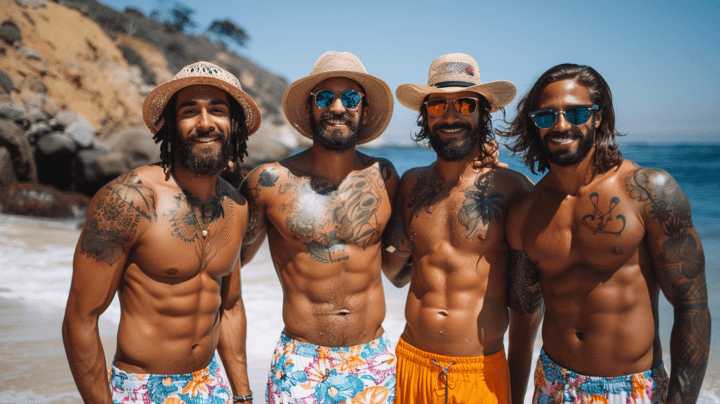 melhores looks moda praia masculina 2026