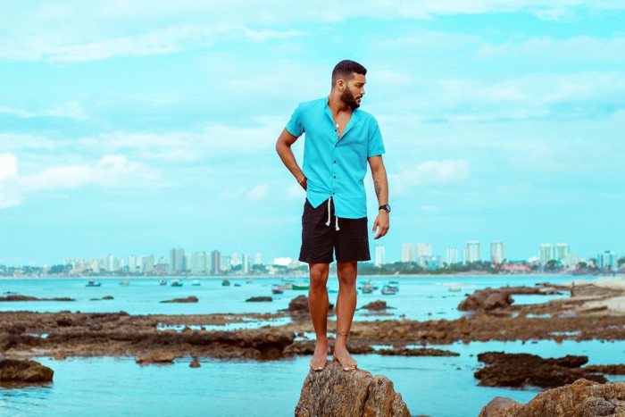 moda praia masculina barata com estilo