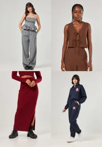 comprar roupas monocromáticas baratas