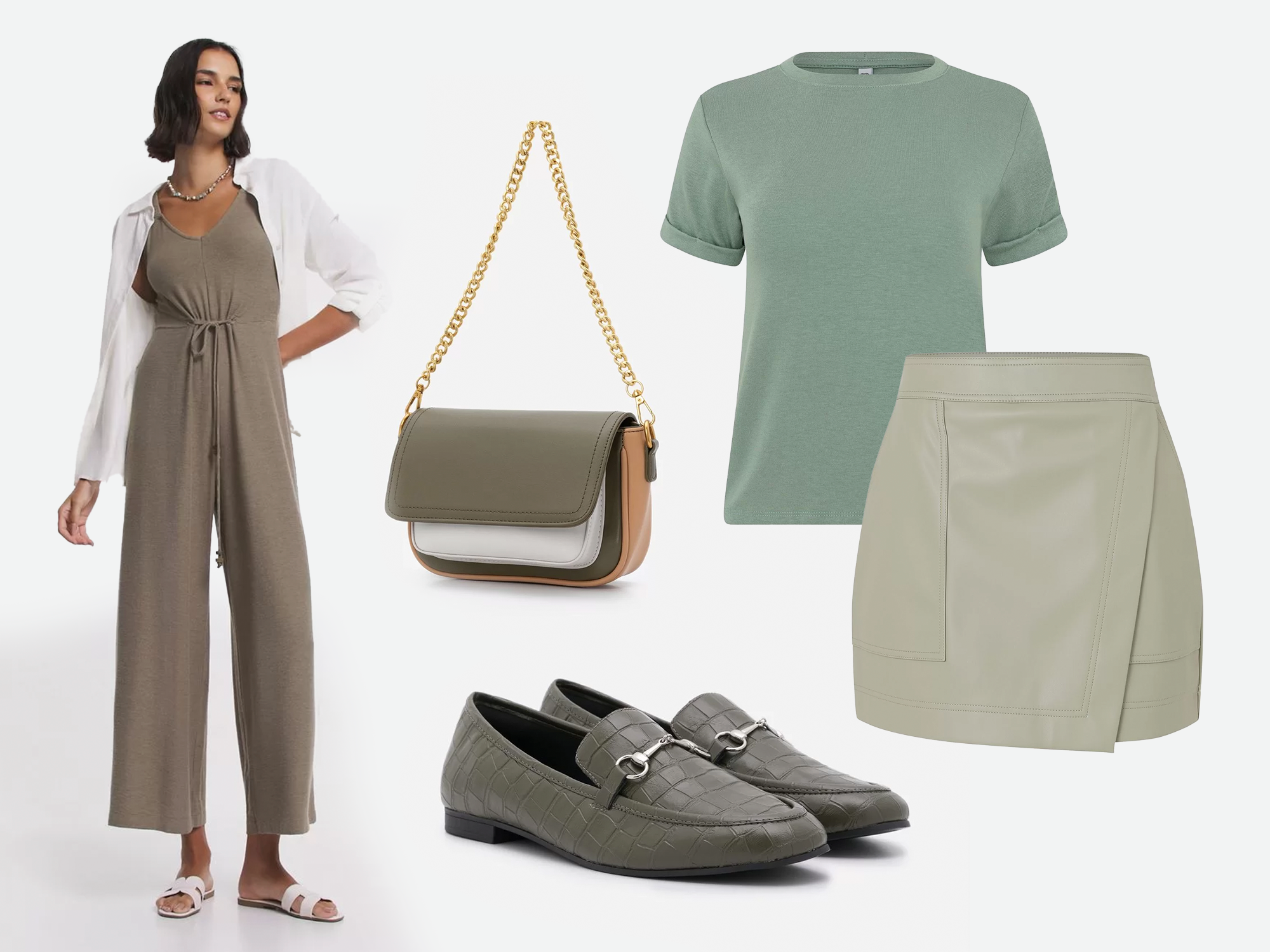 comprar roupas monocromáticas baratas