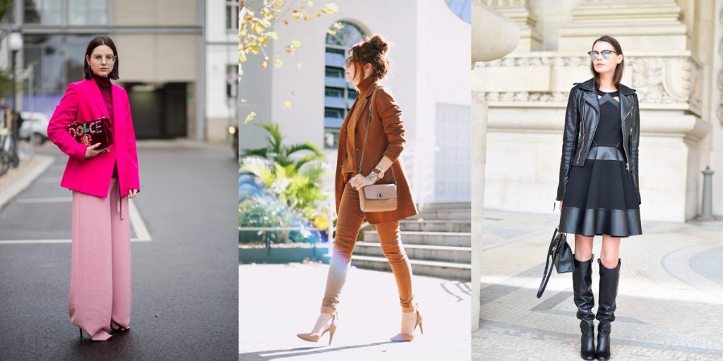 look monocromático bege para trabalho