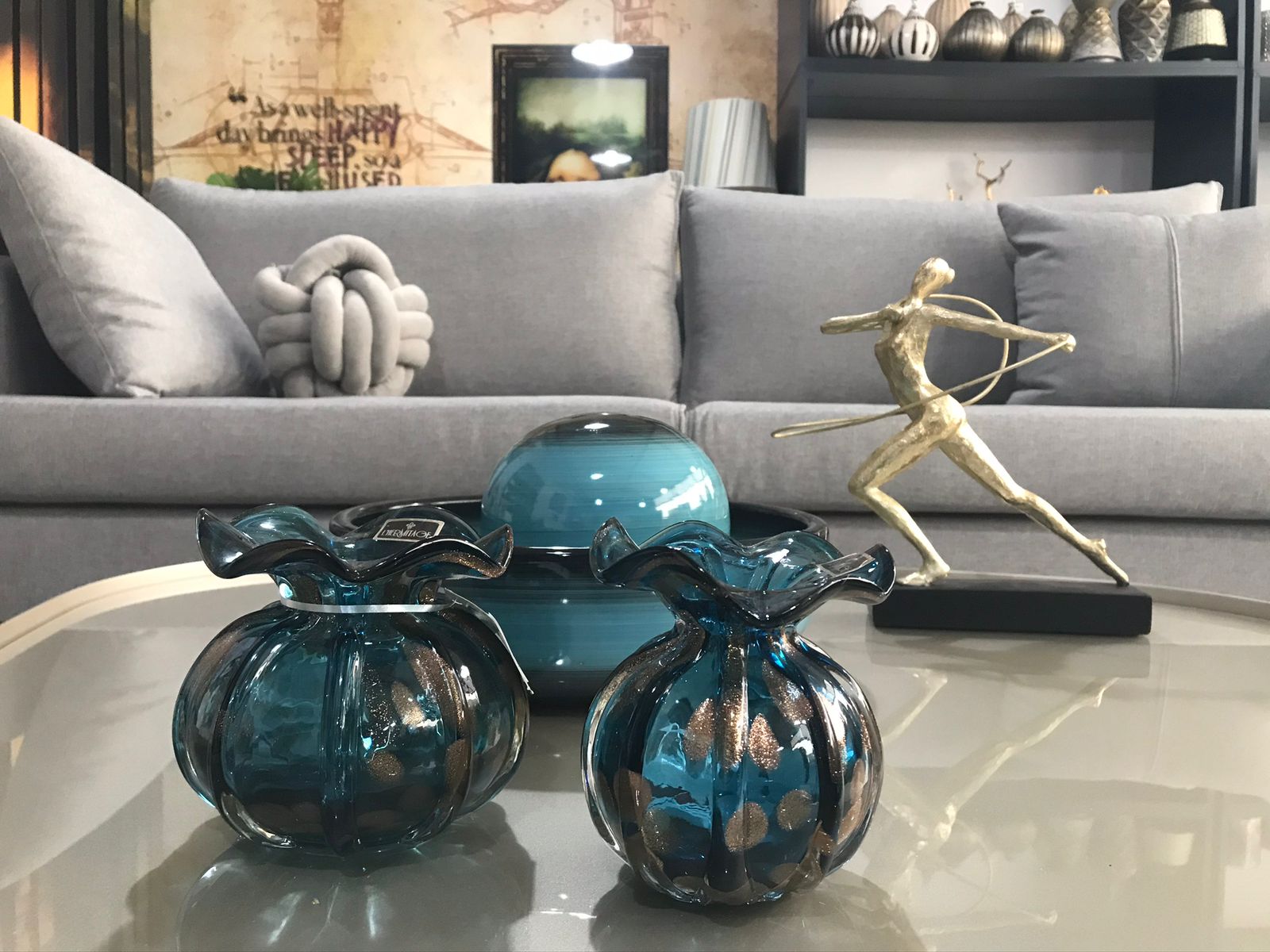 ideias de objetos decorativos para sala pequena