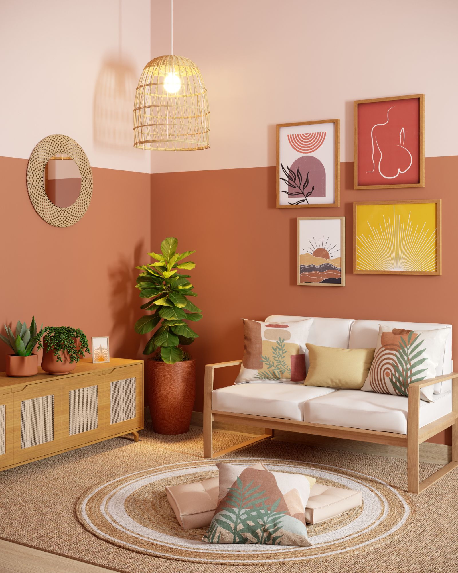 ideias de objetos decorativos para sala pequena