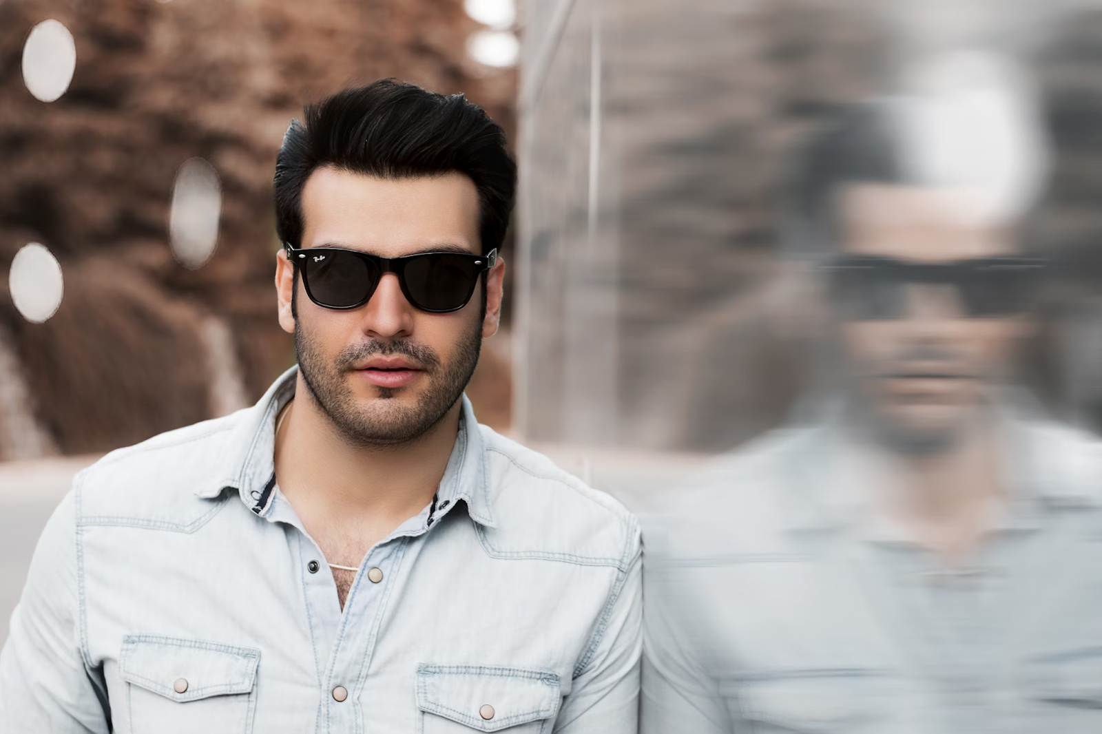 óculos de sol masculino estilo máscara 2026