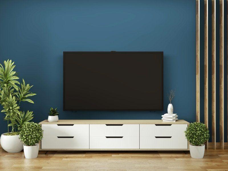 ideias de decoração para parede de tv com painel ripado