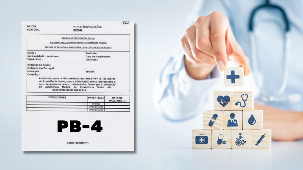 pb4 como tirar para portugal passo a passo