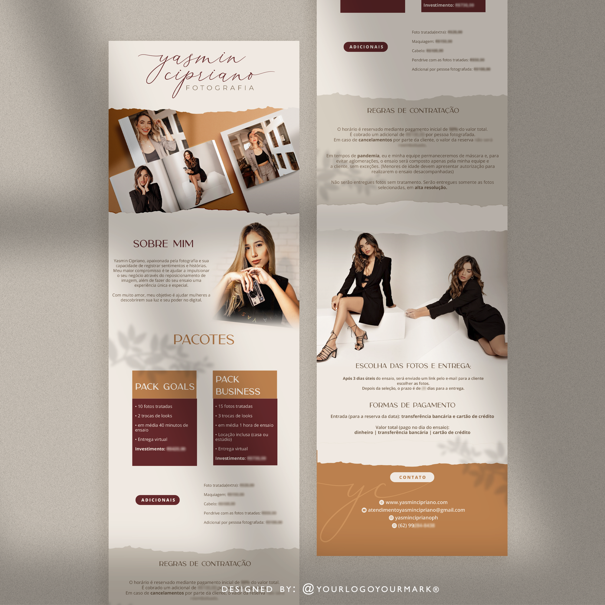 canva vs wix para portfólio