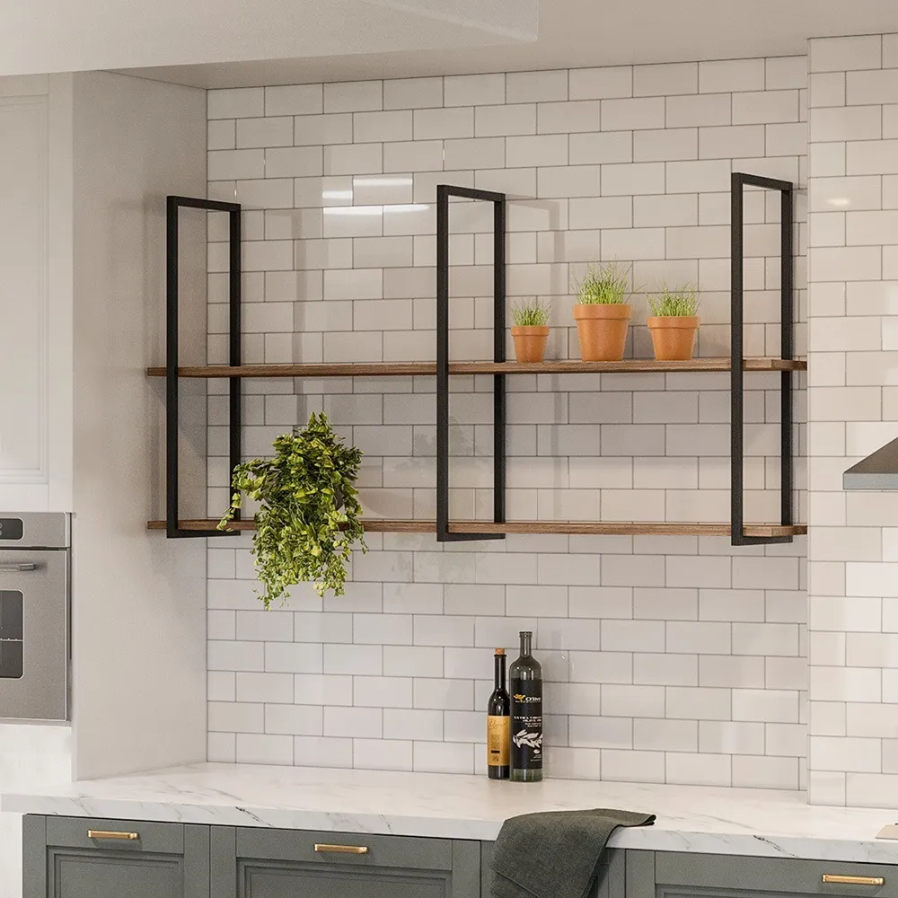 Decoração boho com prateleiras de corda: ideias criativas