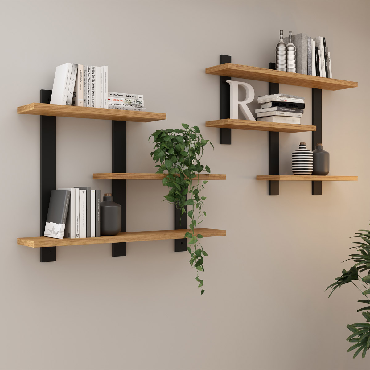 Como usar prateleiras suspensas para otimizar o espaço em quartos pequenos