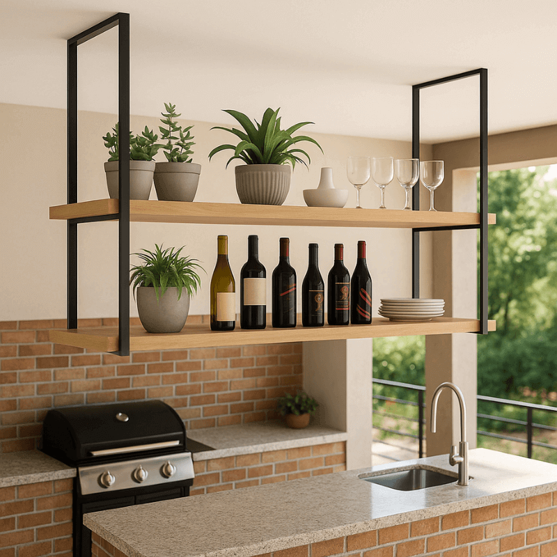 Guia completo de prateleiras industriais para cozinhas modernas