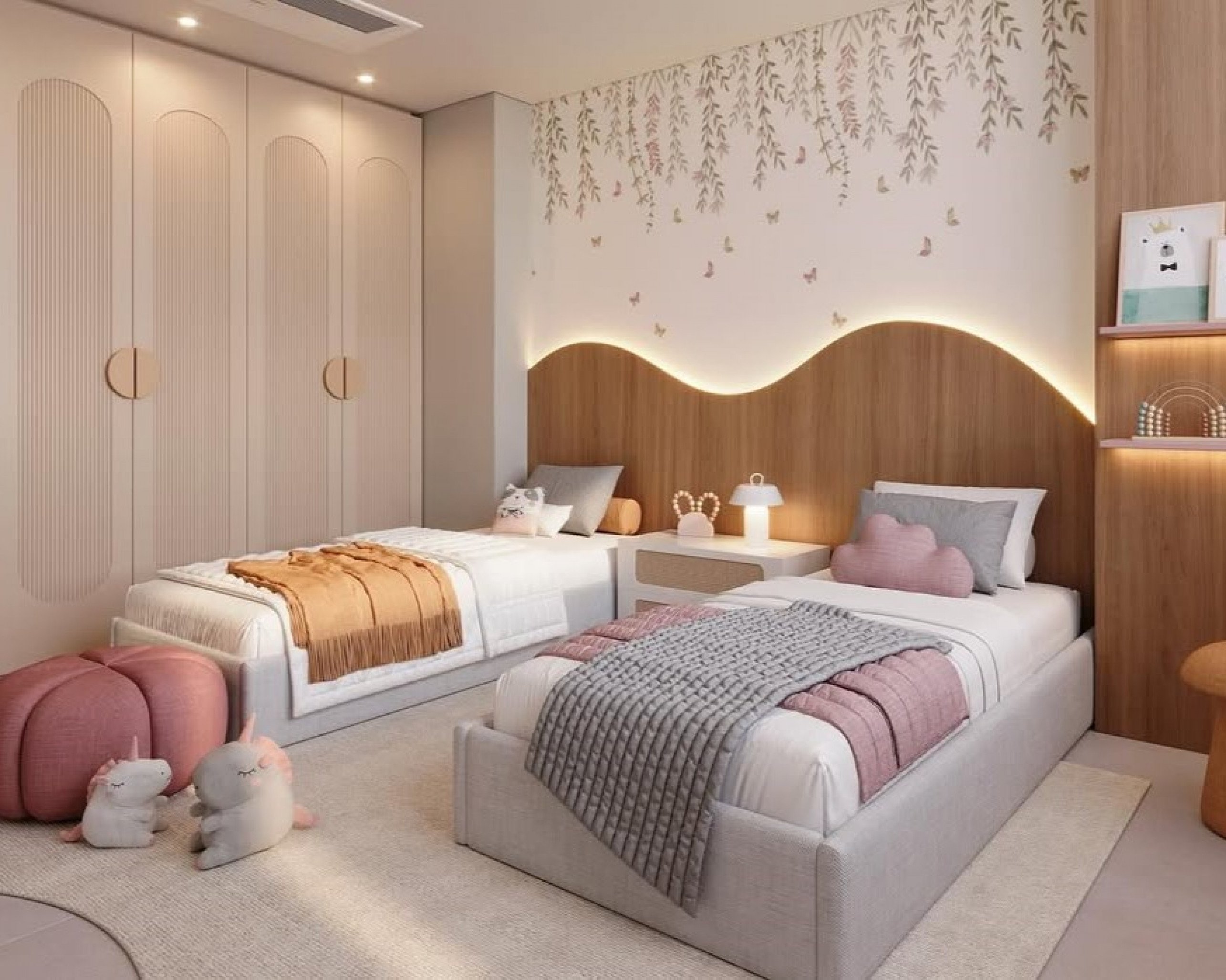 Móveis Modulares Inteligentes para Quartos Infantis em Crescimento