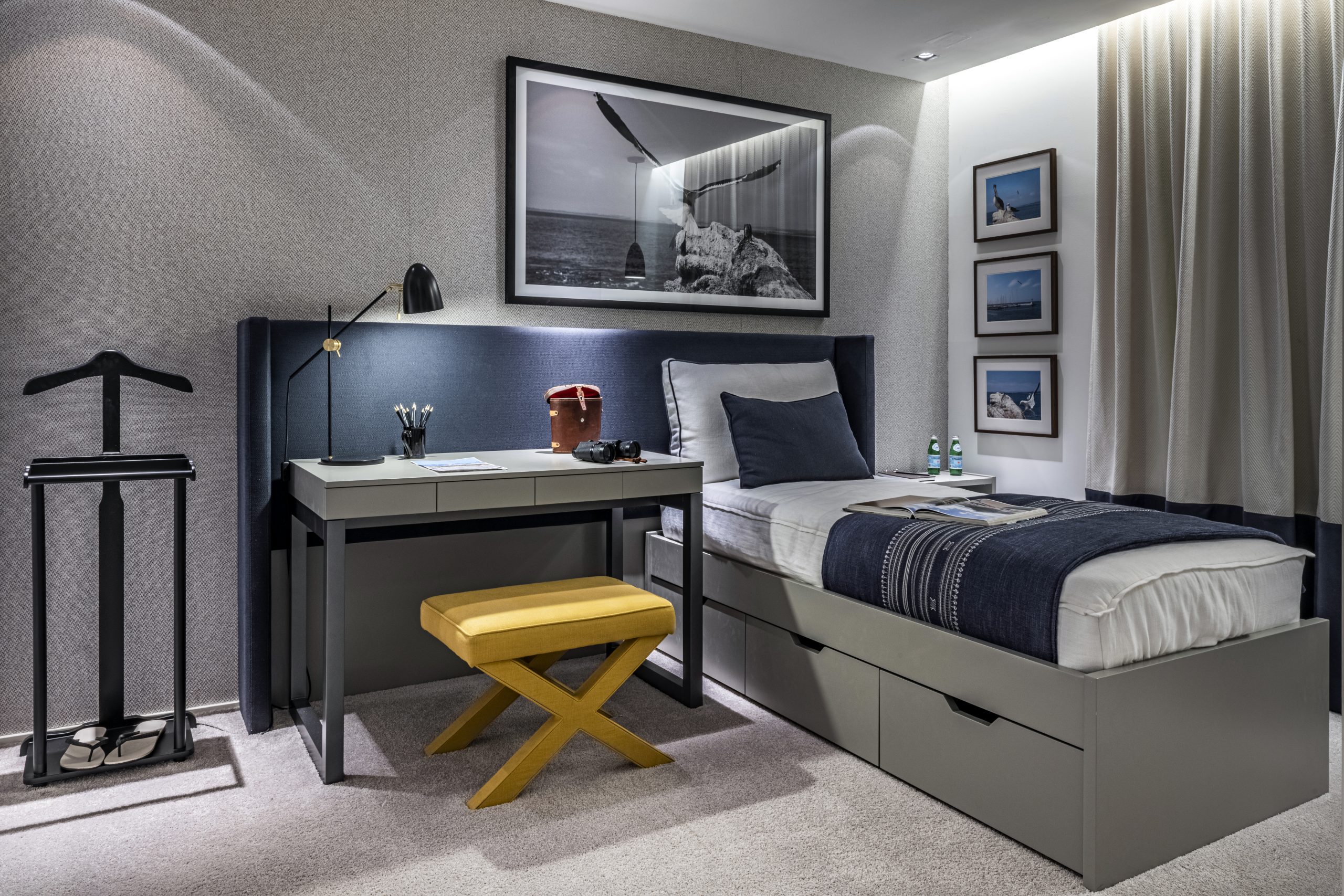 quarto de solteiro masculino