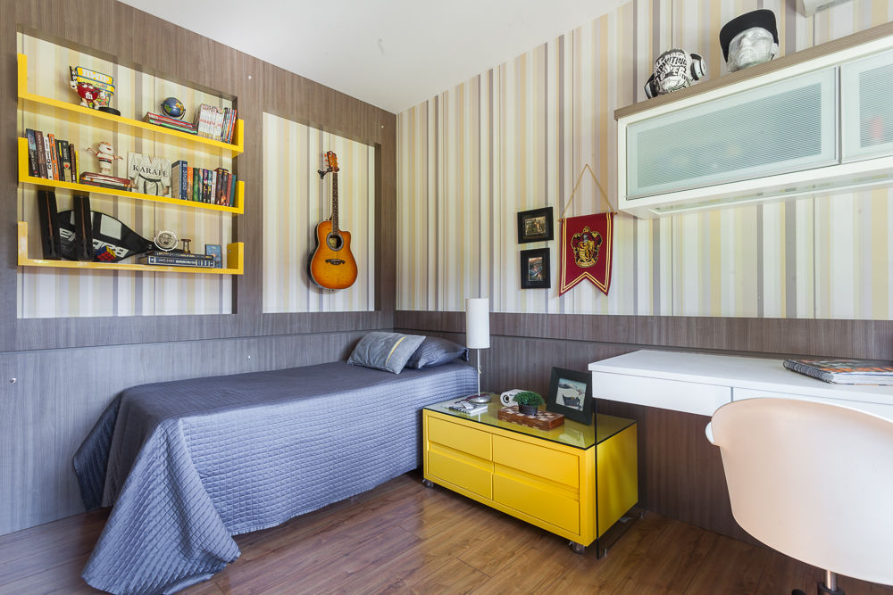 quarto de solteiro jovem