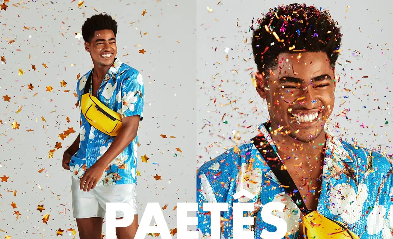 look carnaval homem