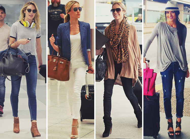 roupa para viagem de avião