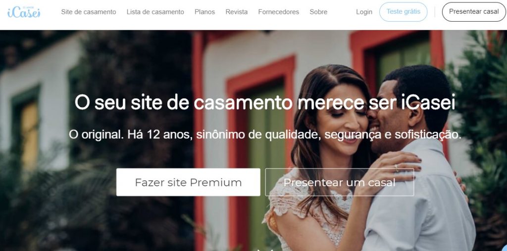 10 ideias de temas para site de casamento