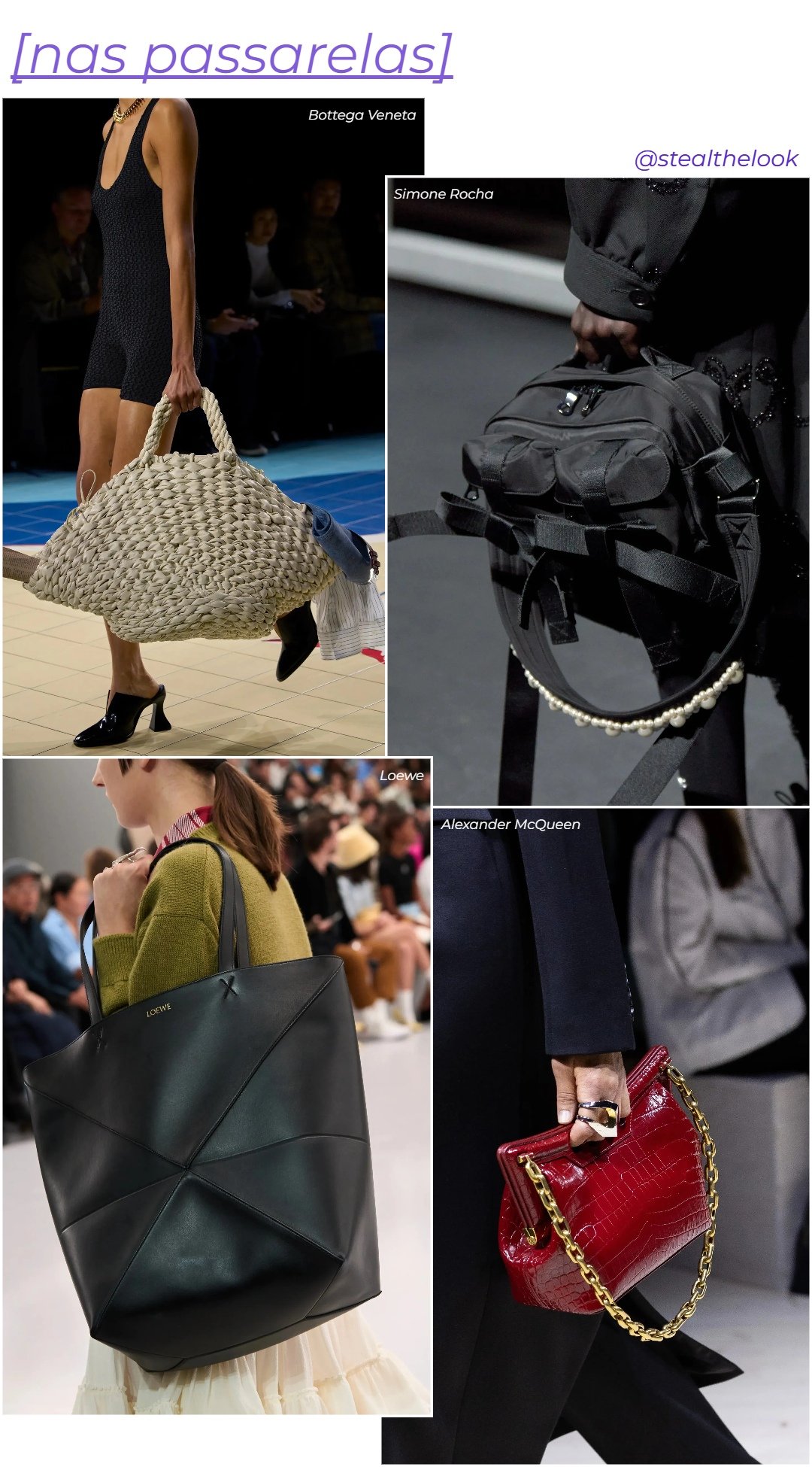 Bucket Bags (Bolsa Saco)