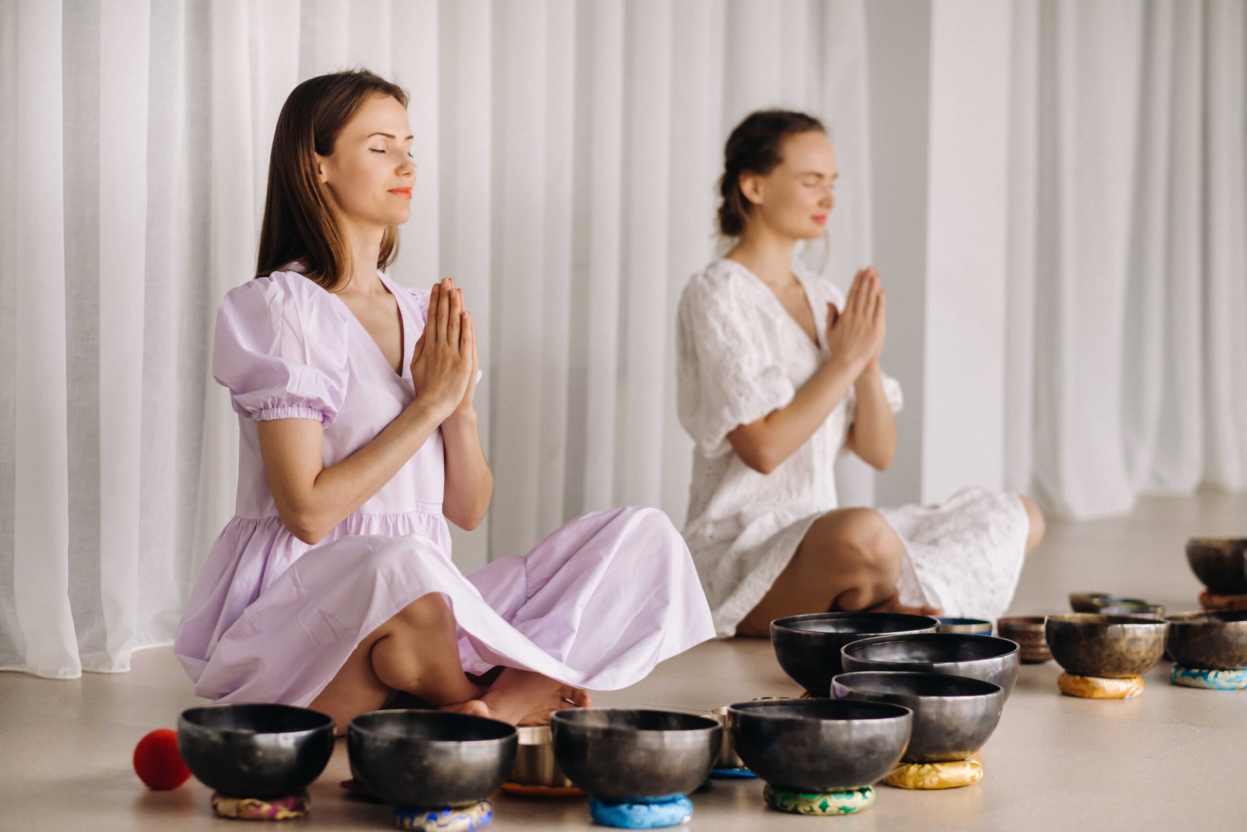 terapia do som com tigelas tibetanas