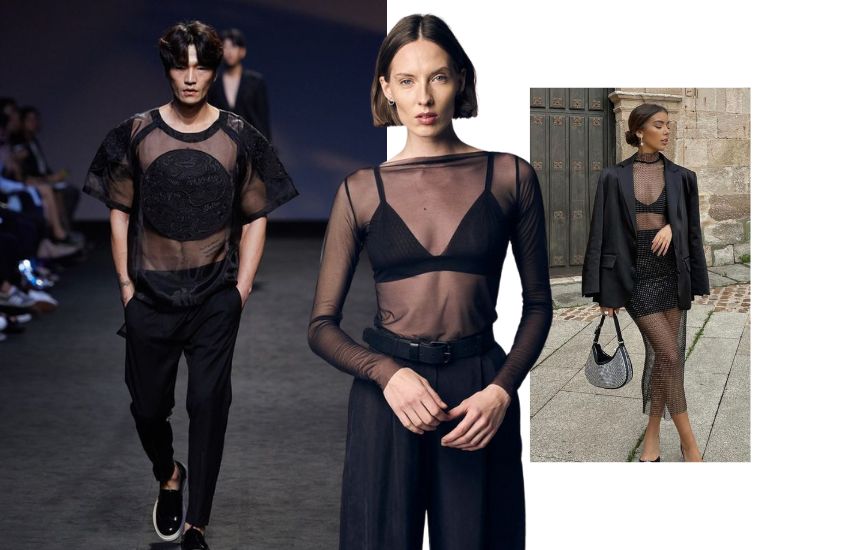 transparência na moda