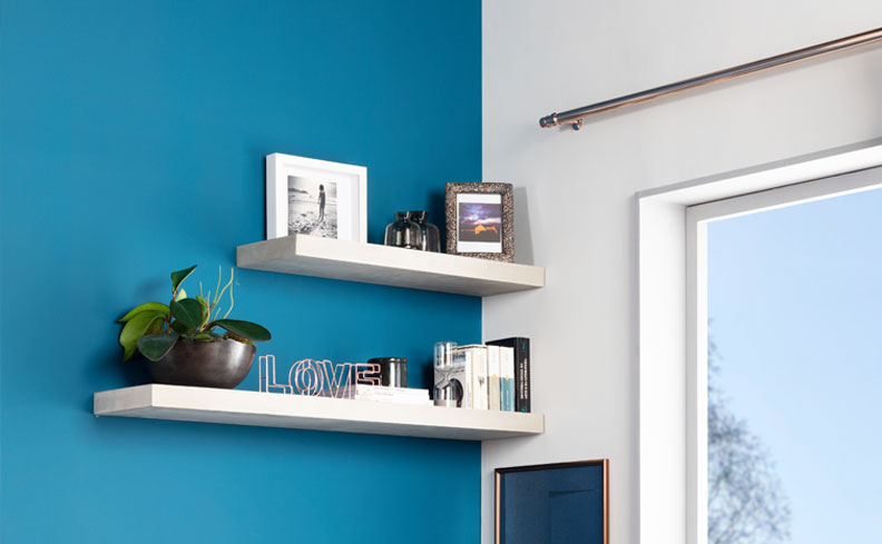 prateleiras para objetos decorativos