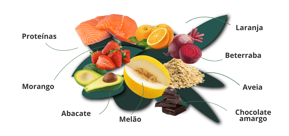 nutrientes para colágeno
