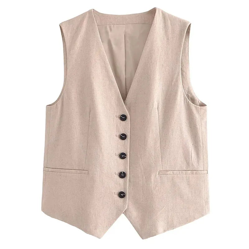 colete feminino alfaiataria