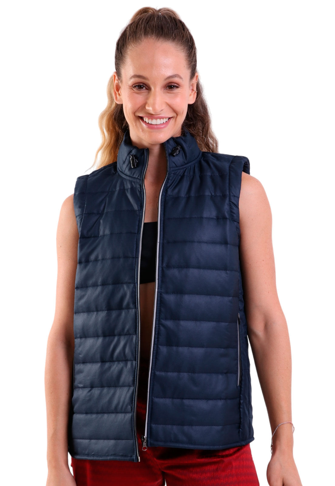colete feminino curto